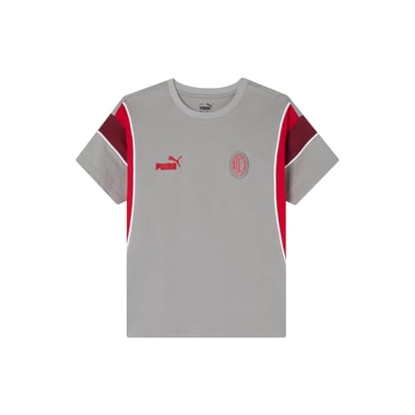 PUMA AC Milan T-Shirt Ftbl Archive, Bambini e Ragazzi, 