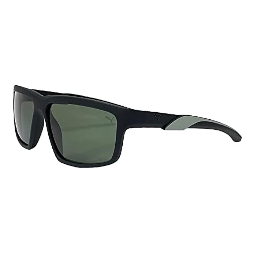 Puma Spark Men Sunglasses PU0324S 004 Matte Black Frame Polarized Lens Ideal for Driving Fishing Cycling and Running 313929286