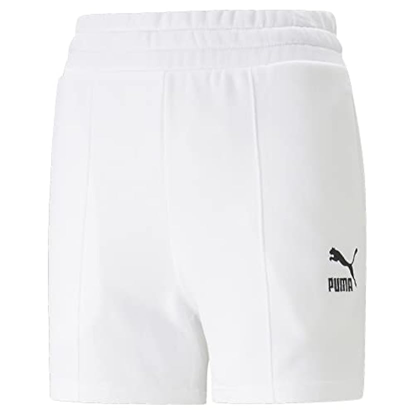 PUMA Shorts con nervatura Classics da Donna XS White 91
