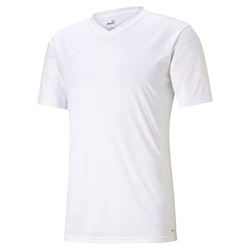 PUMA Maglietta Team Flash, Colore: Bianco Shirt Unisex-