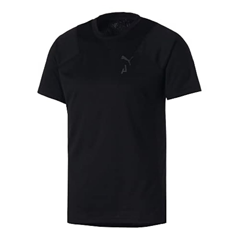 PUMA Uomo Tops T-Shirt da Running Seasons da Uomo M Black 624572577
