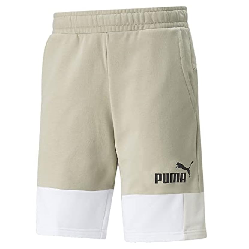 PUMA Essential+ Block Beige Uomo Pantaloncini Sportivi 