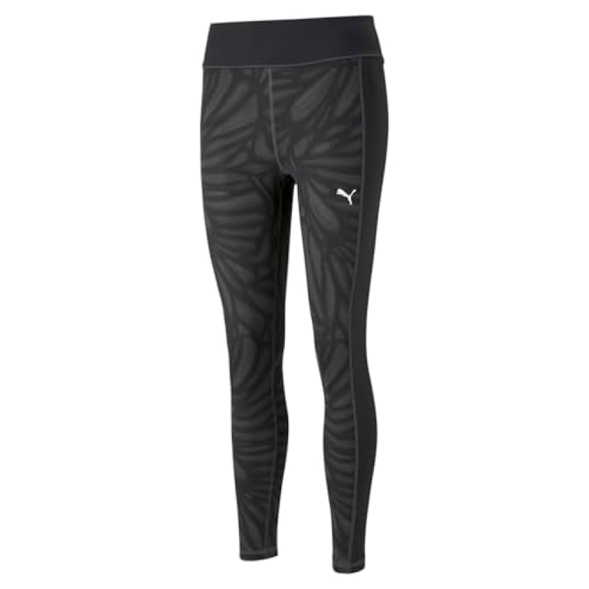 PUMA Womens Favorite Printed High Waisted 78 Athletic Leggings Training Casual Comfort Technology - Black - Size S 496746270