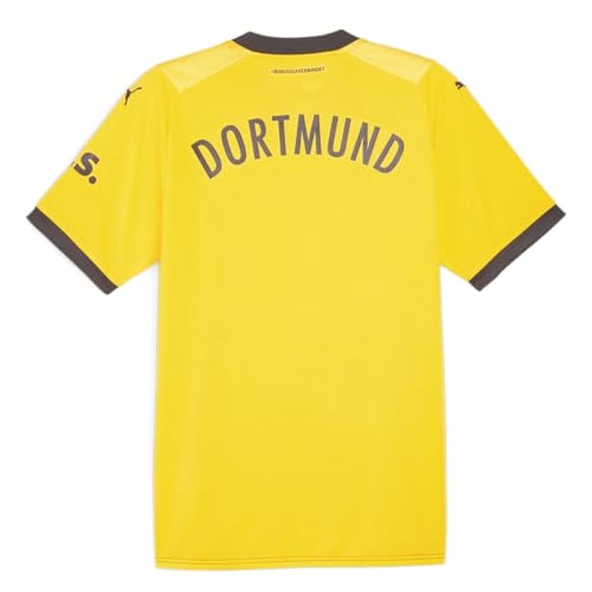 PUMA Borussia Dortmund BVB 23/24 Home Jersey (as1, Alpha, l, Regular, Regular) Yellow/Black 494695404