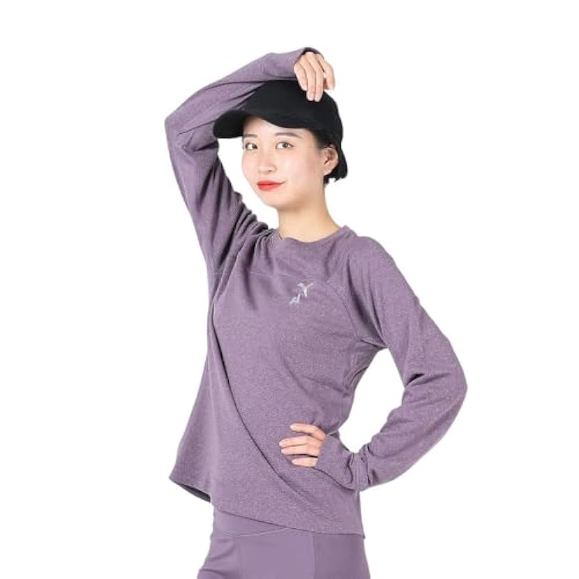 PUMA Women Seasons Raincell Longsleeve Abbigliamento da Running Long Sleeve Violet 770783109