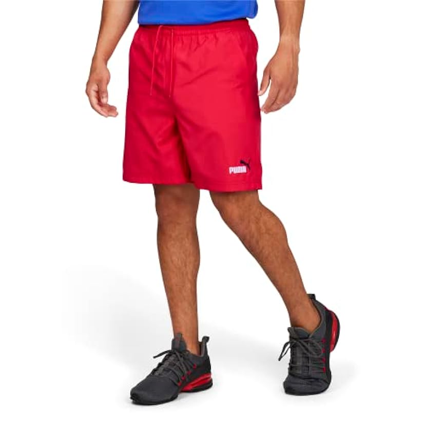PUMA Essentials Woven Shorts con Ricamo Pantaloncini Uomo 910617334