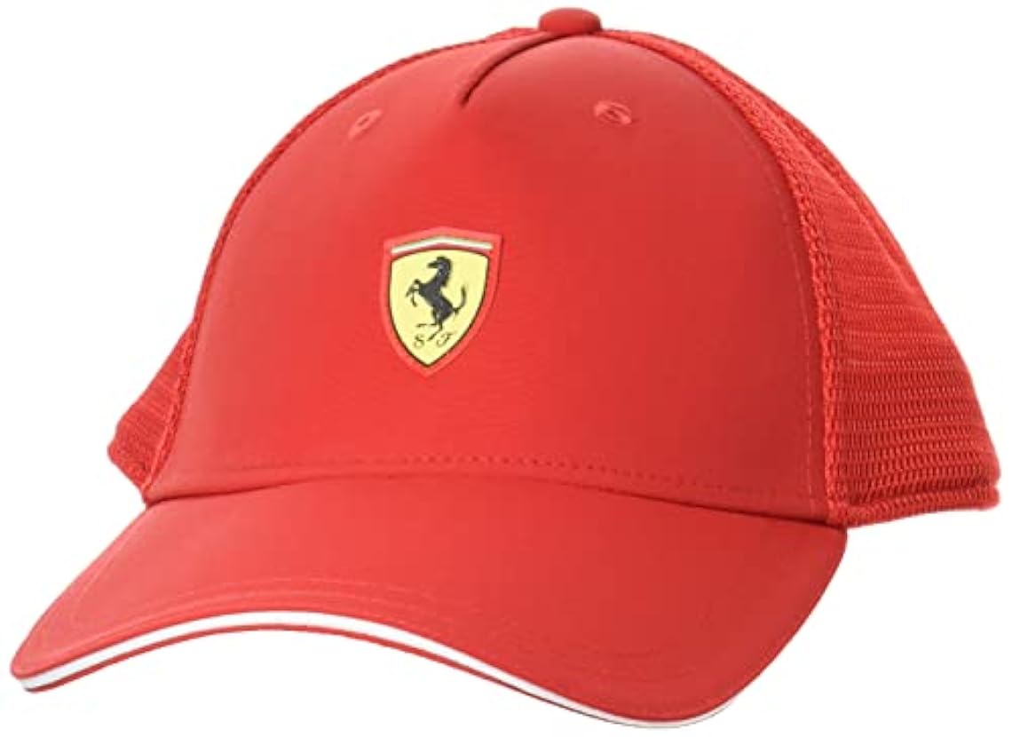 PUMA Ferrari Race Trucker Rosso Cappellino, Taglia Unica Unisex-Adulto 412800926