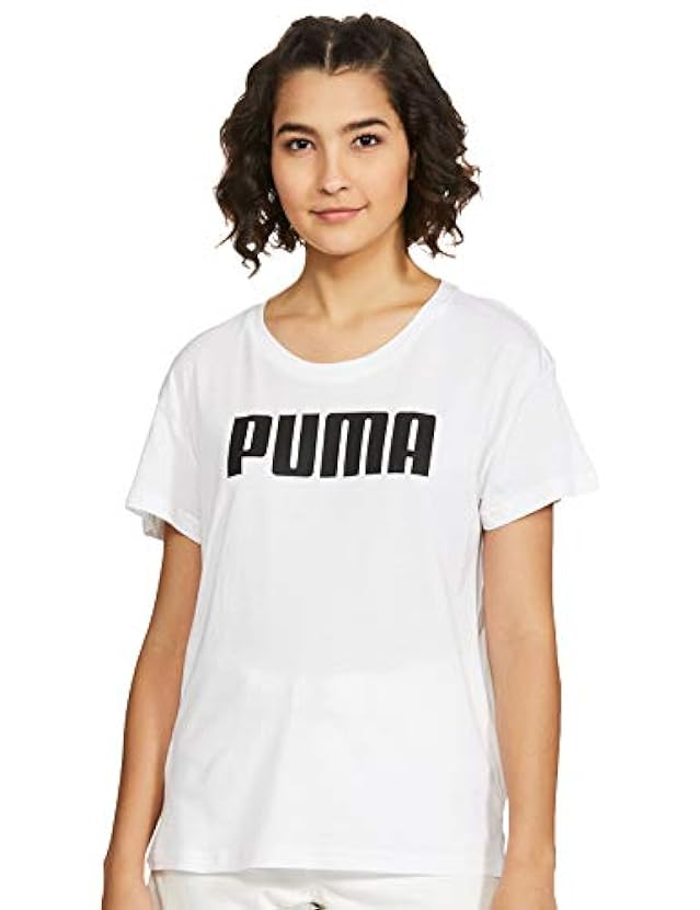 PUMA T-shirt bianca da donna Tee 686341350