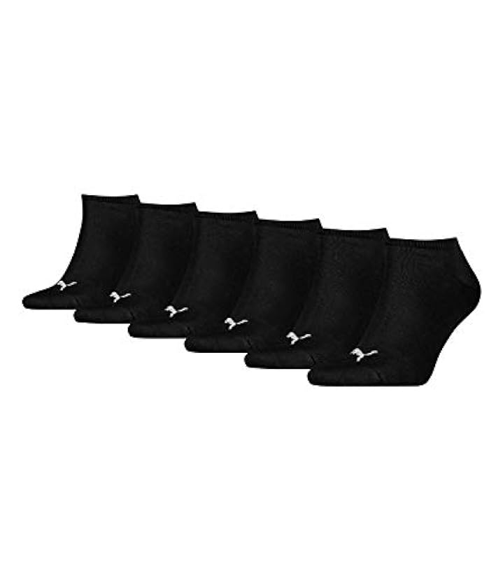 Puma - Calze sportive unisex, confezione da 3, colore: nero (200), 39-42 317086316