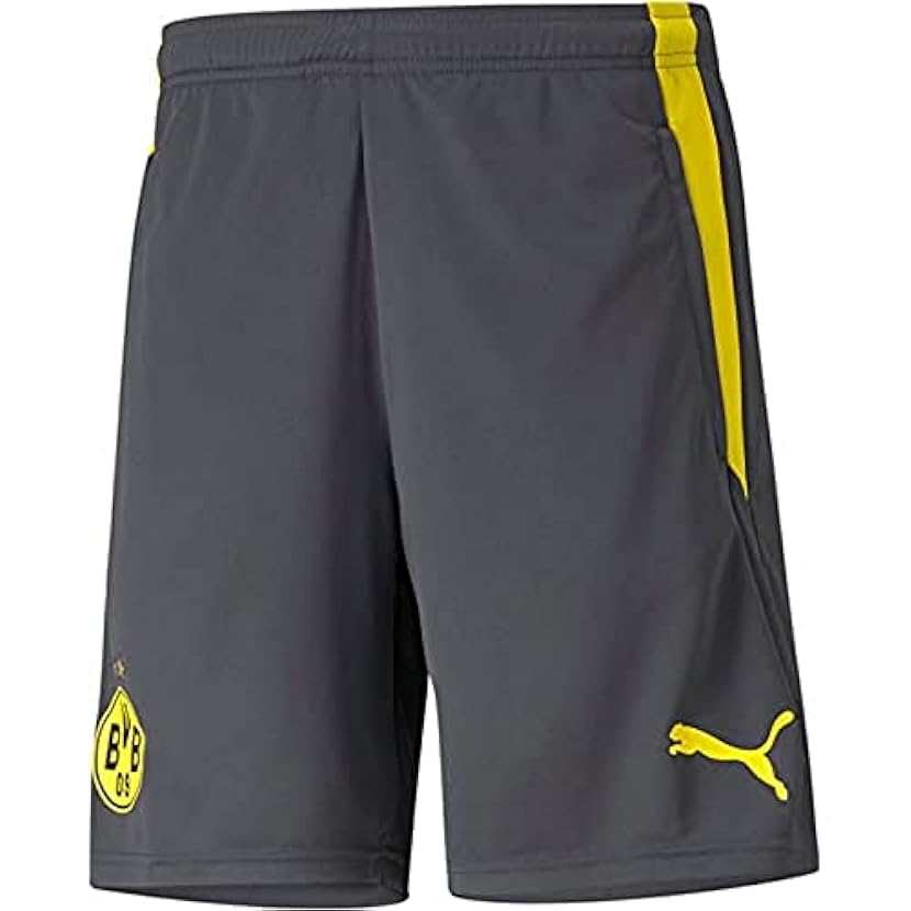 PUMA - BVB Training Shorts W Pockets W Zip, Shorts Uomo