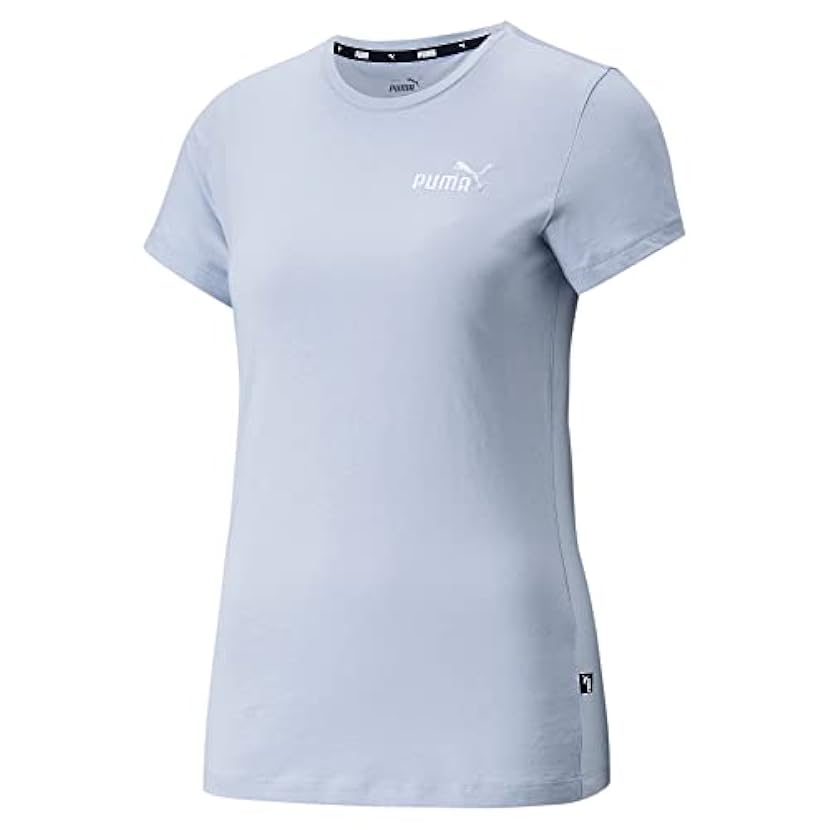 PUMA Ess+ Maglietta da Ricamo T-Shirt, Blu, S Donna 283588596