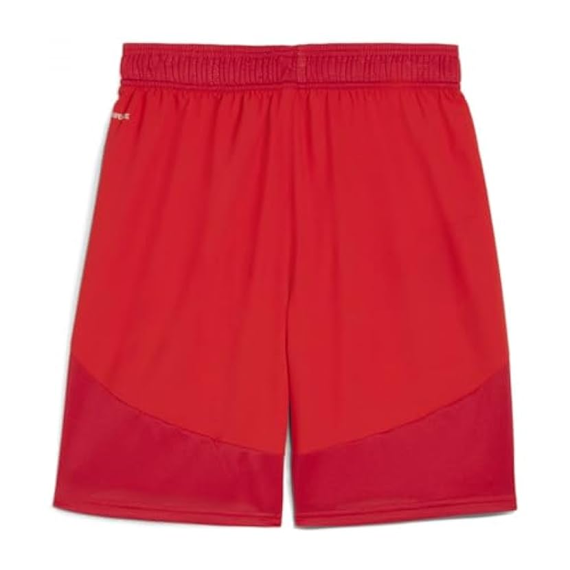 PUMA teamFINAL Shorts - Pantaloncini in Tessuto Adulti Unisex, PUMA Red-PUMA White-Fast Red, 705743 924992494