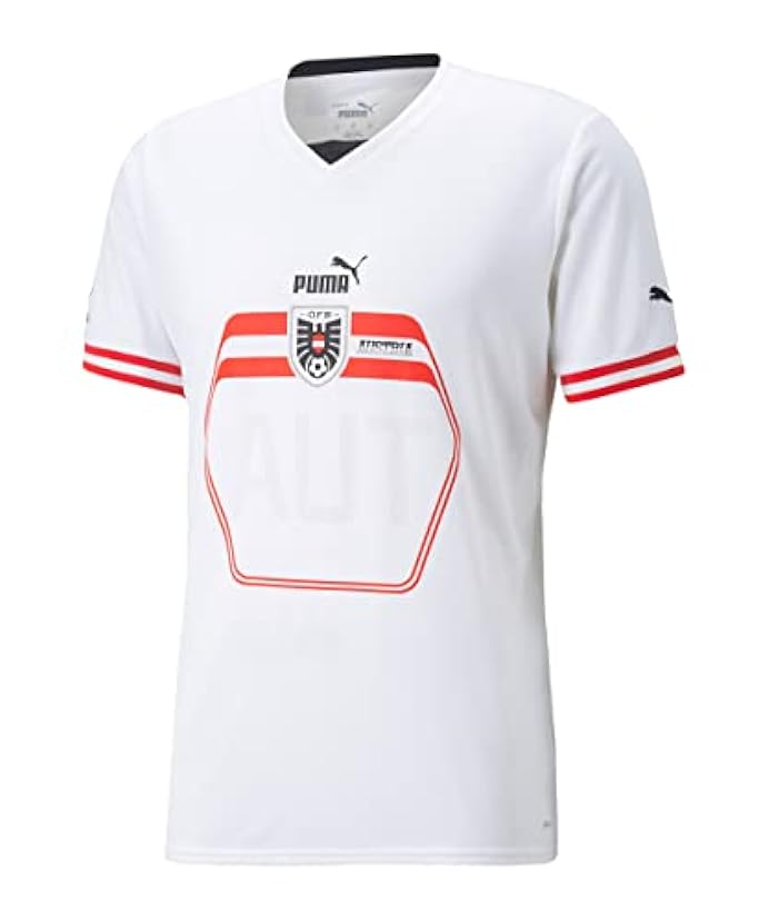 Puma 2022-2023 Austria Away Football Soccer T-Shirt Mag