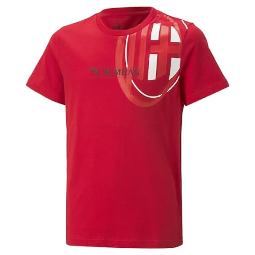 AC Milan Ftbllegacy Tee Jr T-Shirt Unisex - Bambini e R