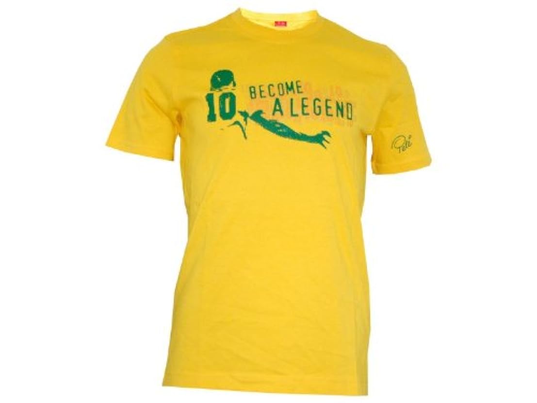Puma Pele T-Shirt RARITÄT Collezione speciale Calcio Mondiali 2014 Brasile Vari Colori 290541563