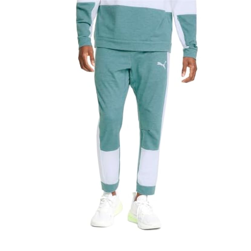 PUMA Cloudspun - Pantaloni da jogging da uomo con coulisse elasticizzati a 4 vie, colore: Blu 981949836