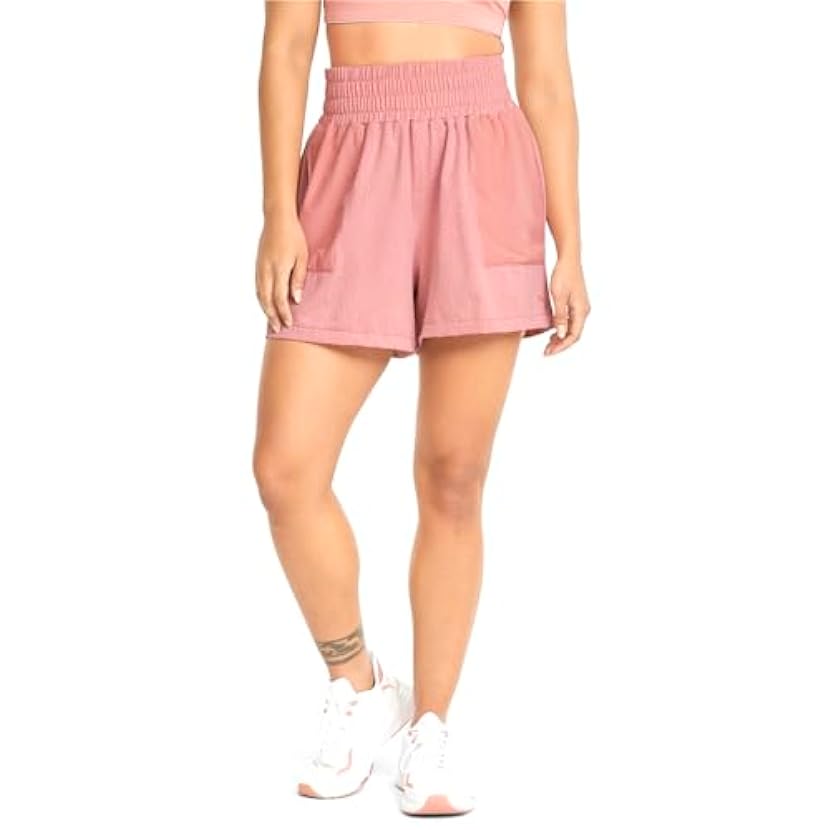 PUMA Womens Concept maglia maglia pantaloncini allenamento casual leggero - rosa 773482198
