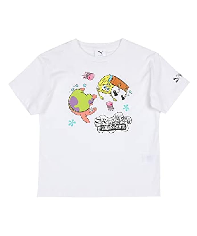 Puma Select X Spongebob Kids Short Sleeve T-shirt 12-24