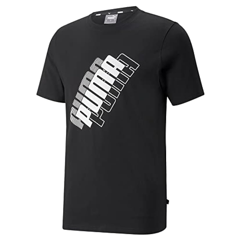 PUMA Uomo Regular Tops T-Shirt Power Logo da Uomo 078384117