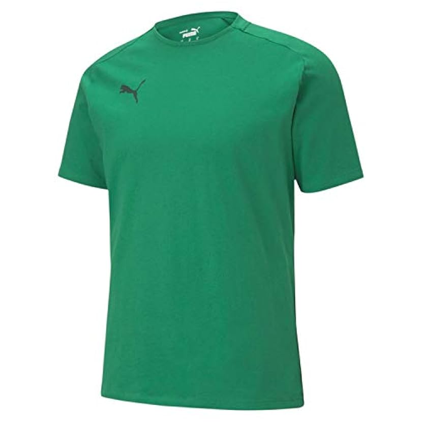 PUMA teamCUP Casuals - Maglietta da uomo, colore: Verde