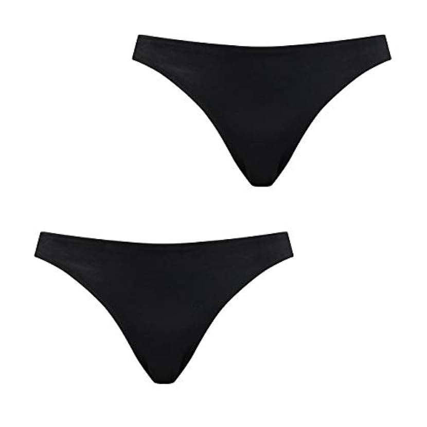 PUMA Swim - Bikini classico da donna, confezione da 2 pezzi, XS, S, M, L, XL, nero, blu, rosso, 20% elastan 839149417