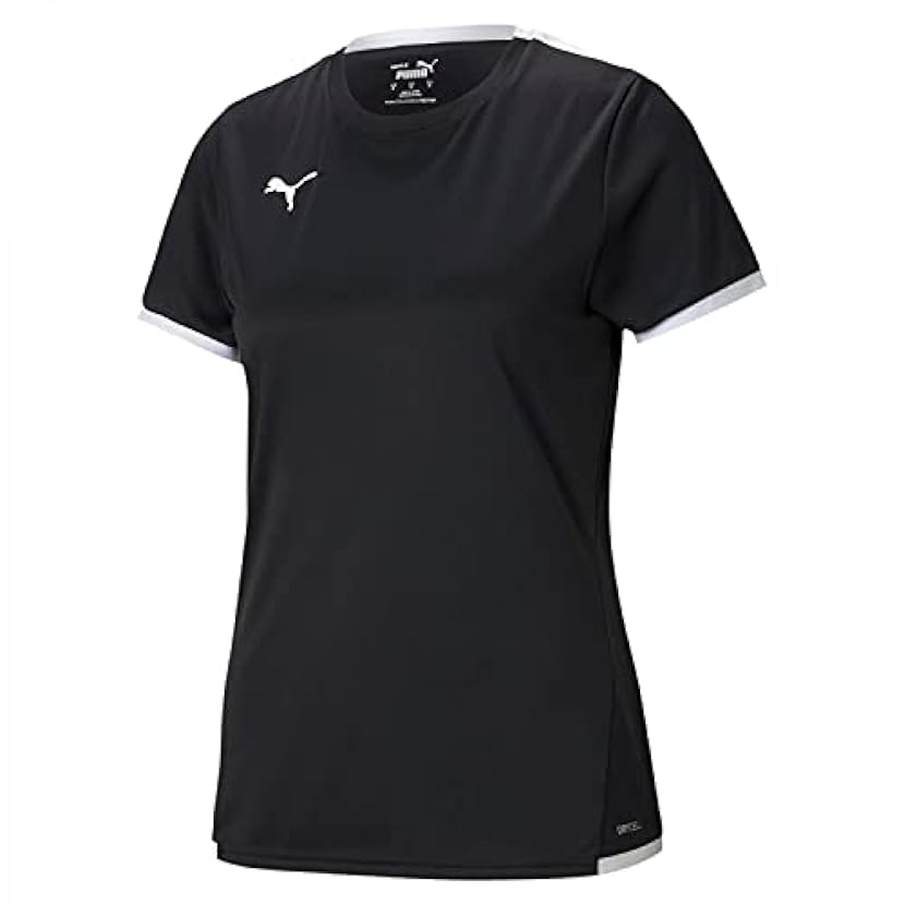Black-puma Teamliga Jersey W, Shirt Donna, White, L 689
