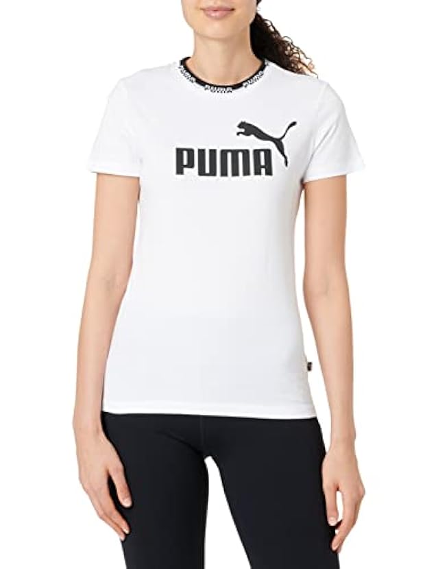PUMA Amplified Graphic T-Shirt 585902-02, Womens t-Shirt, White, M EU 528873268