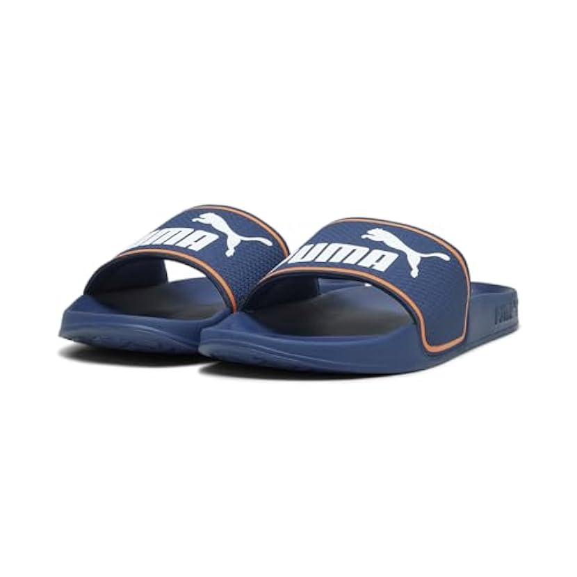 Puma Unisex Adults Leadcat 2.0 Slide Sandals, Persian Blue-Puma White-Pumpkin Pie, 43 EU 238612480