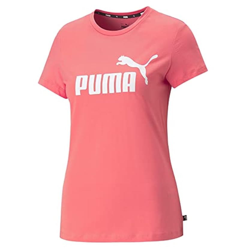 PUMA T-Shirt con Logo Essentials Donna XL Loveable Pink