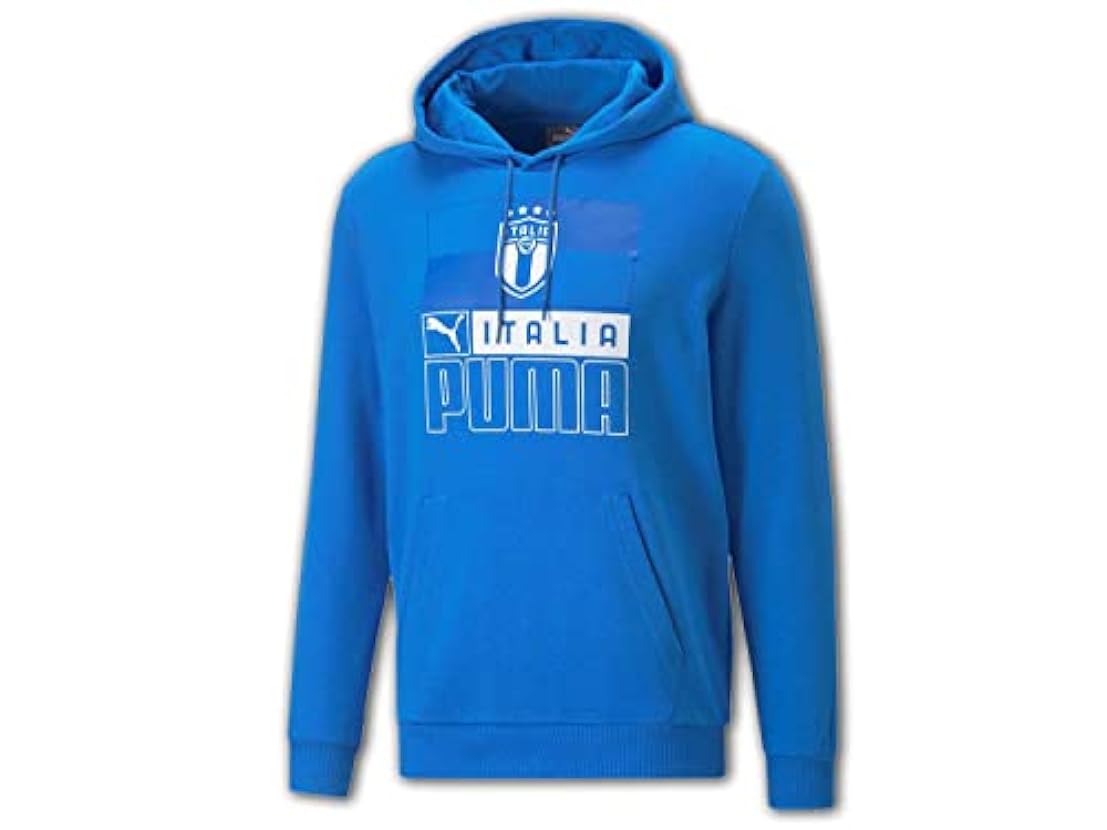 Puma 2022-2023 Italy FtblCore Hoody (Blue) 527772255