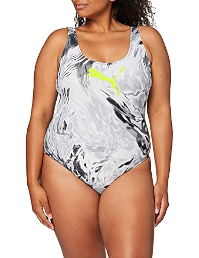 PUMA Swim all-Over-Print Swimsuit Tuta da Nuoto One Pie