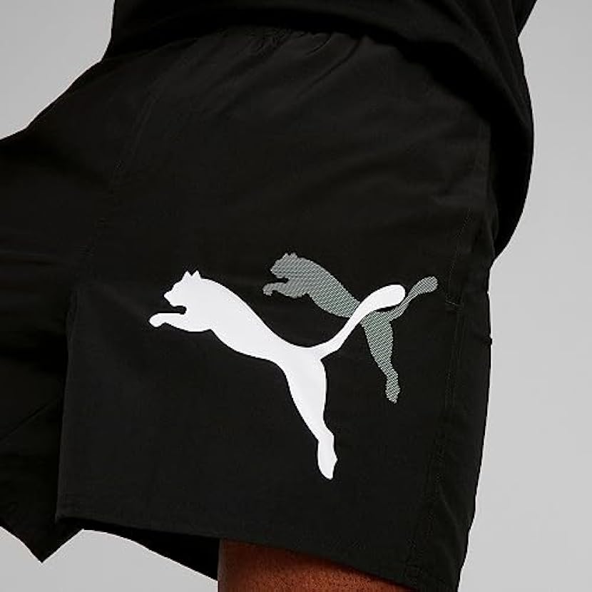 PUMA Ess Logo Power wovwn Short for all Time Red 008639690