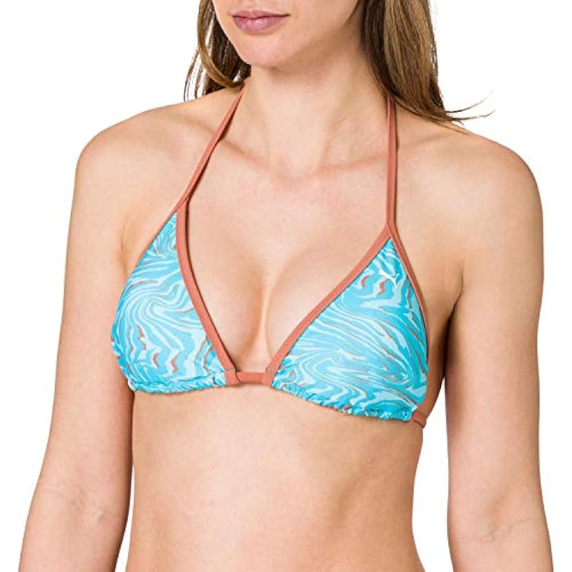 PUMA Swim-Bikini da Donna con Stampa A Triangolo Top 750351481