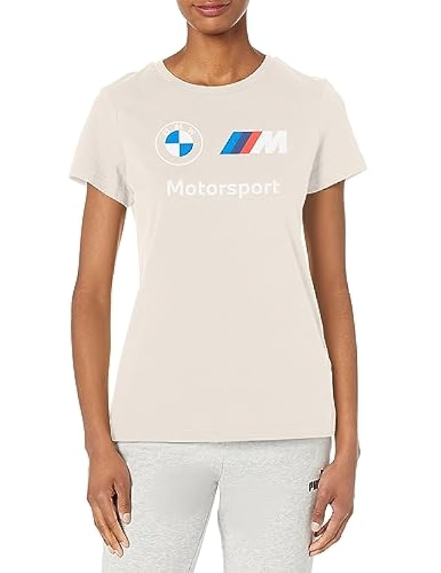 PUMA BMW M Motorsport Essentials-Maglietta con Logo T-Shirt Donna 793330685