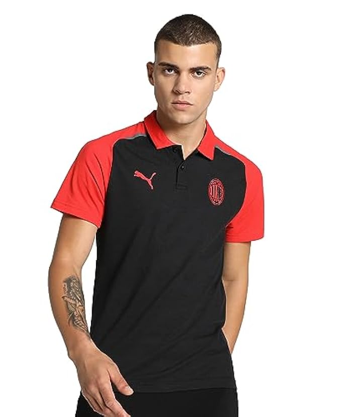 2023-2024 Milan Casuals Polo Football Soccer T-Shirt Ma