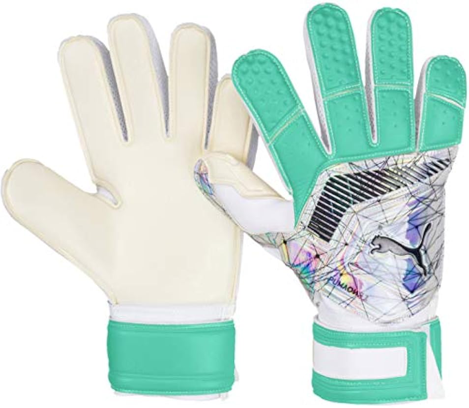 PUMA One Grip WC 1 RC Goalkeeper Gloves- Teal 10 262085845
