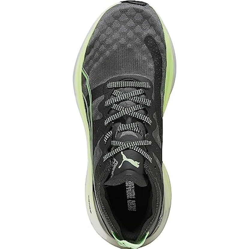 Puma Women Foreverrun Nitro Stability Running Shoe Running Shoes Black - Green 6 420923721