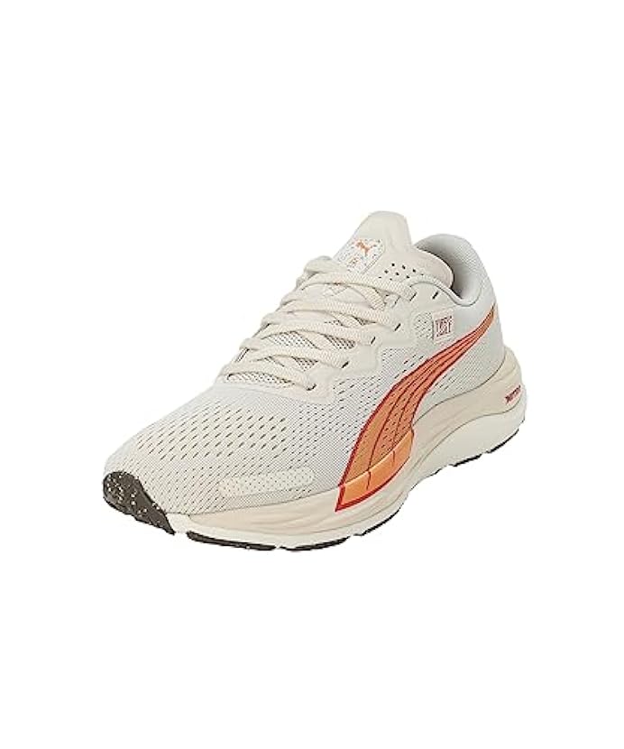PUMA Women Velocity Nitro 2 First Mile Neutral Running Shoe Running Shoes Beige - Orange 7 473623475