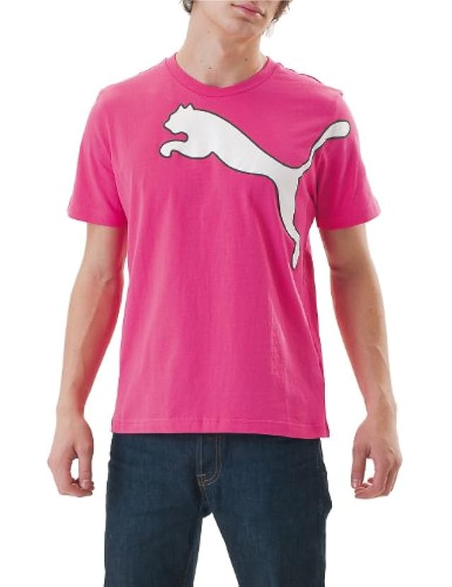 Puma Large Logo Tee Graphic-T-Shirt Multisport da Uomo 517307504