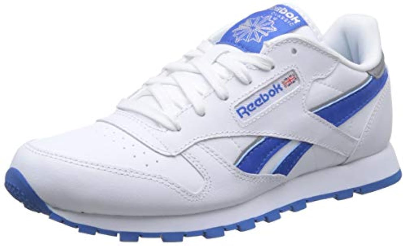 Reebok Pelle Classica Reflect V70194, Sneakers Bambini e Ragazzi, Bianco, 37/37.5 811726951