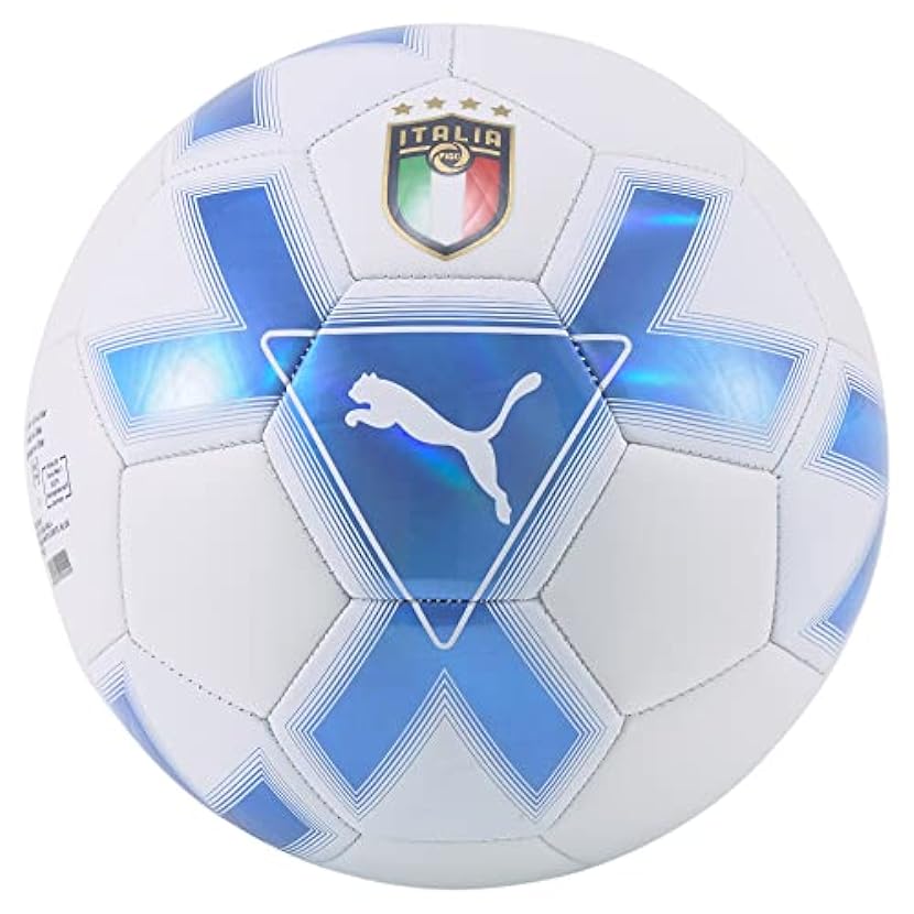 PUMA Unisex Balls Pallone da Calcio Cage Italia 5 White