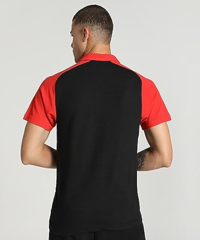 2023-2024 Milan Casuals Polo Football Soccer T-Shirt Maglia (Black) 526121453