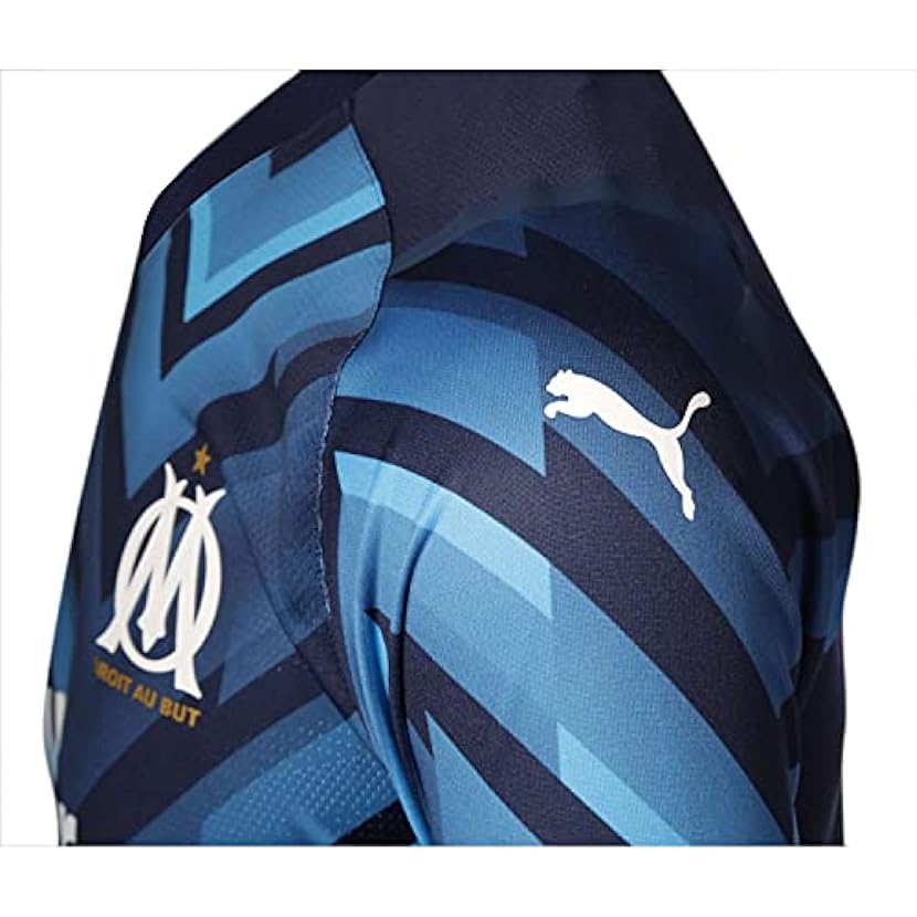 PUMA 2021-2022 Marseille Authentic Away Football Soccer T-Shirt Maglia 489670403