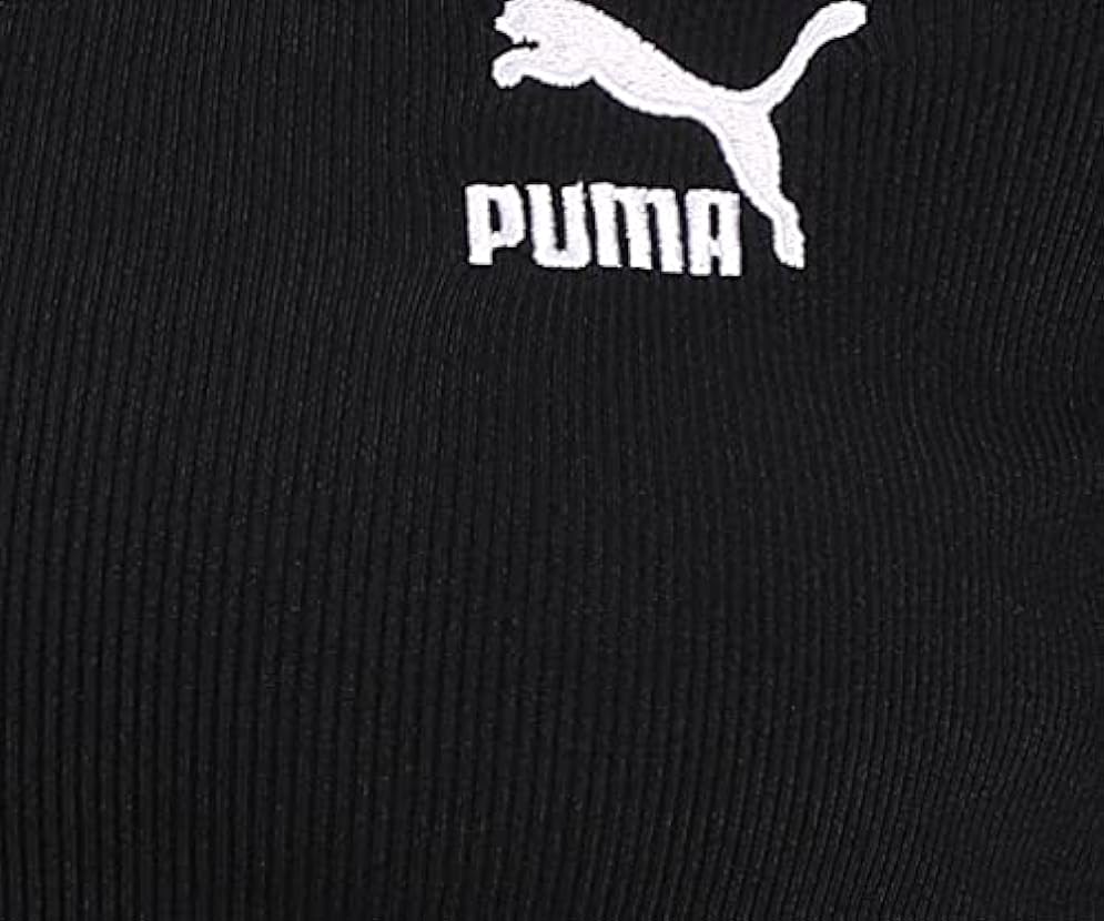 PUMA Classics Ribbed Longsleeve Cropped Top Crop Top. Donna (Pacco da 1) 752965190