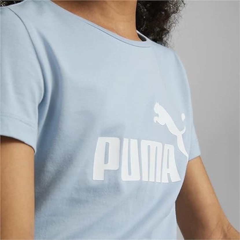PUMA Ess Logo Tee G, T-shirt Unisex - Bambini e ragazzi, Blue Wash, 128 097951469