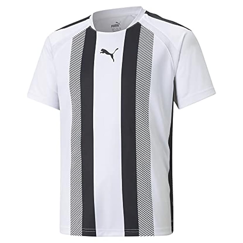 PUMA Teamliga Striped Jersey Jr Shirt Unisex - Bambini e Ragazzi 485170996