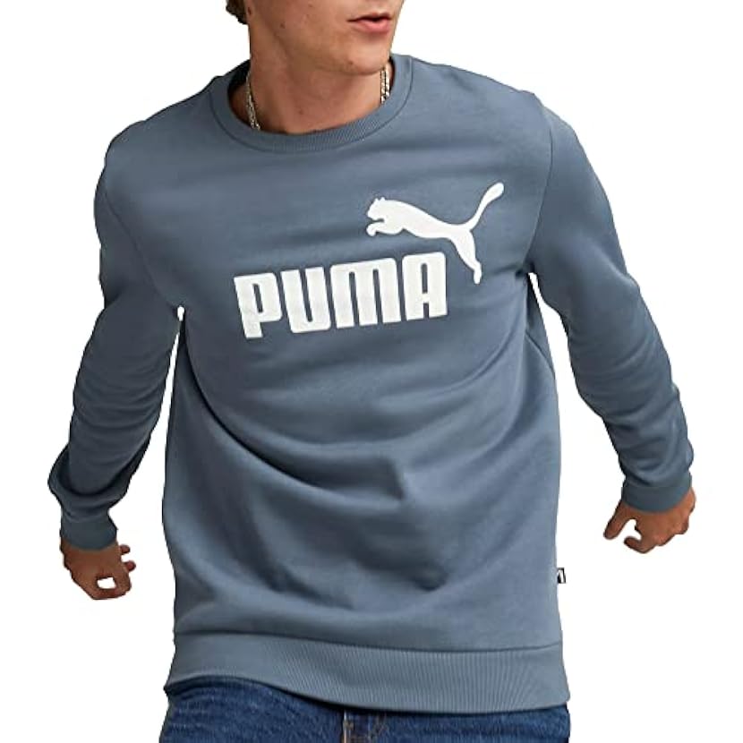 PUMA Essential Big Logo Crew - Felpa da uomo 115864535