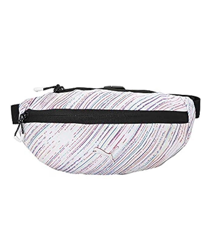 PUMA Pr Classic Waist Bag, Marsupio Unisex-Adulto White-(Multicolore), Taglia Unica 200557141
