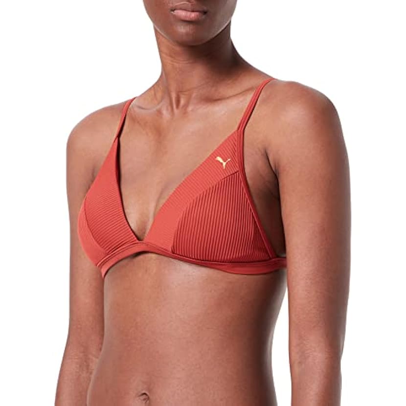PUMA Swimwear Ribbed Triangle Top Bikini Donna 867259901