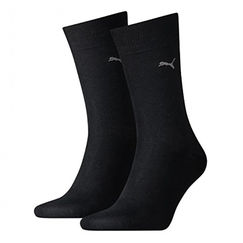 Puma, Classic Casual Business, confezione da 4 paia di calzini da uomo, Uomo, nero, 39-42 869198959